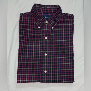 Red Ralph Lauren button down (Medium)